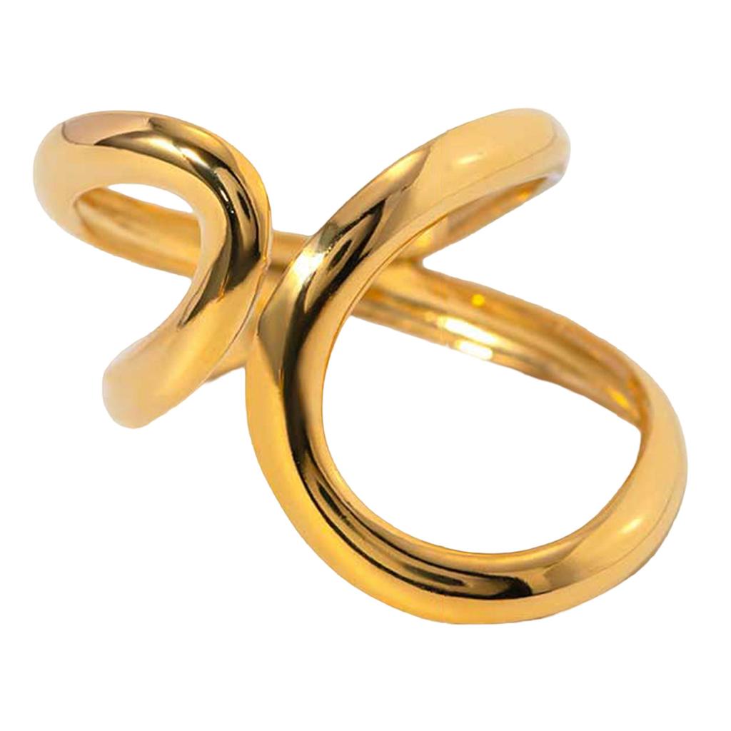 Irregular Dating Rings Adjustable Finger Rings Exaggerated Open Rings Finger Jewelry Suitable for Party and Daily