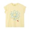 Xiaoyinman Girls' 10A Antibacterial Ruffle Sleeve T-Shirt
