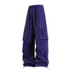 New Outdoor Multi-Pocket Casual Overalls Men's and Women's Long Pants Wide Leg Pants Men's