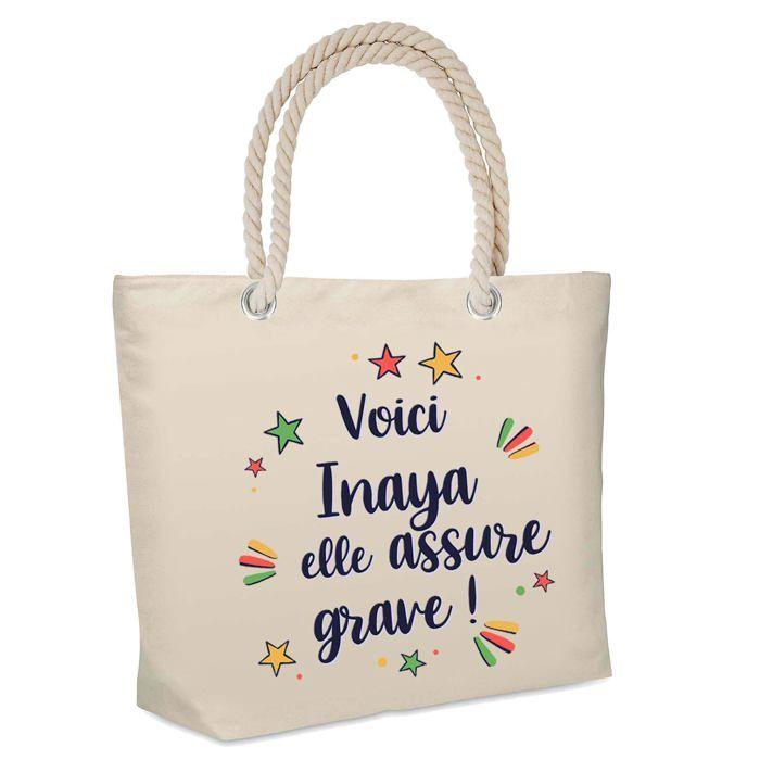 Sac isotherme de plage Inaya elle assure grave !