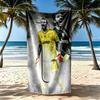 Juventus Beach Towel Quickdry Soft Microfiber Comfortable Lightweight Suitable For Swimming Gym Camping Yoga Vacation
