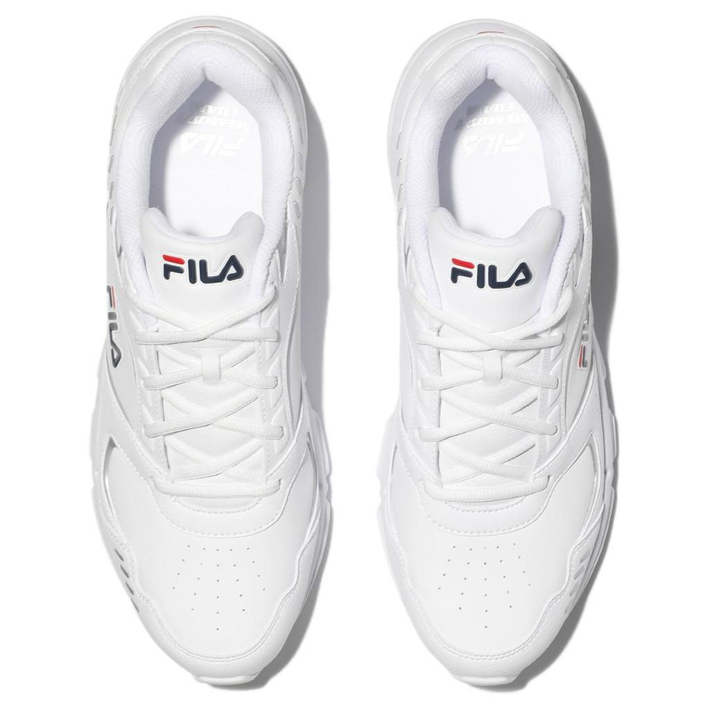 FILA Memory Decimus V2 Comfortable Lightweight Low-Top Casual Running Shoes Unisex sneaker White 1RM02844G100