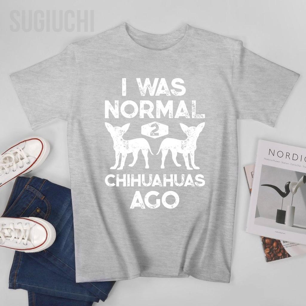 Unisex Unisex I Was Normal 2 Chihuahuas Ago Chihuahua Dog Lover Gift Tshirt Tees T Shirts WoUnisex Boys 100 Cotton TShirt