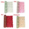 1x Artificial Cherry Blossom Leaf Privacy Fence Screen Home Garden Flowers Hedge Fencing Flower Fence Net Wall Decoration