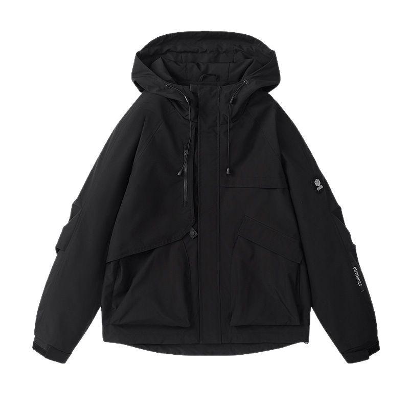 Men's Windproof Water-Repellent Mountain Jacket for Spring/Autumn - Ideal for Travel, Hiking, Cycling, Fishing, and Outdoor Sports