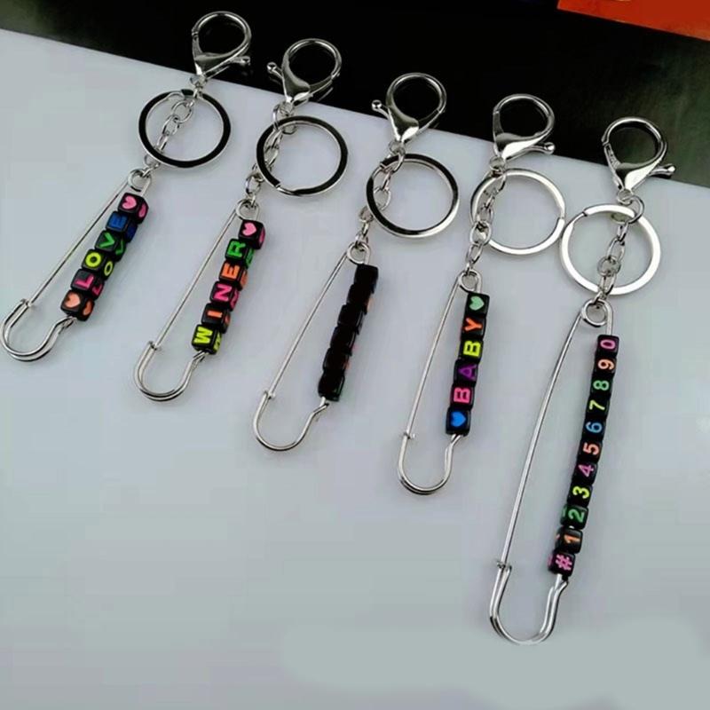 Unique Keychain Acrylic Keychain Fashionable Key Holder for Key Bag Decoration