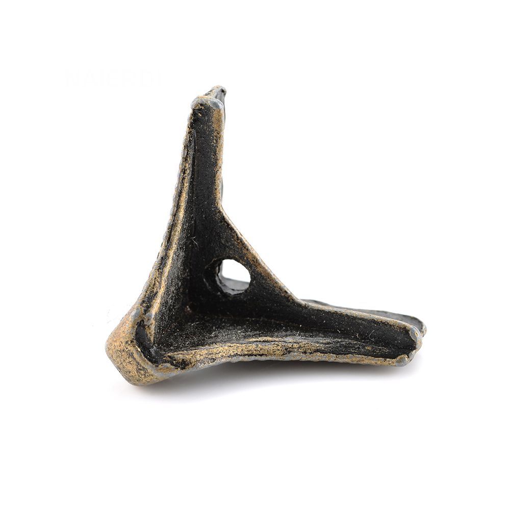 Antique Protector Box DIY Feet Leg Furniture Part Hardware Corner Bracket