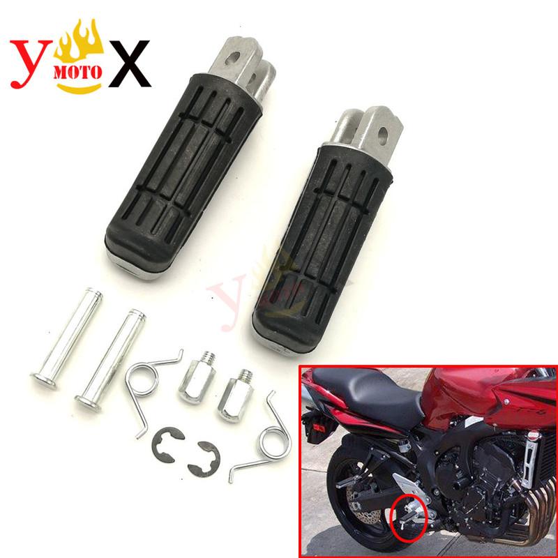 Motorcycle Front Foot Rest Footpeg For Yamaha FZ1000 XJ6 TDM850 TDM900 BT1100 FJ1200 YZF600 YZF600R YZF1000R BT1100 SRV250 FZX