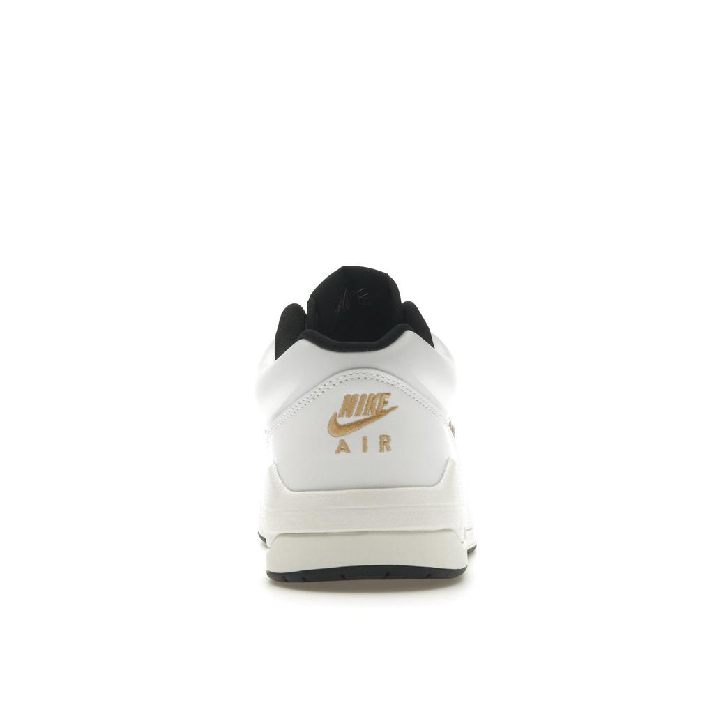 Air Jordan Jordan Stadium 90 Белые мужские кроссовки с металлическим золотом Черный парус DX4397-170