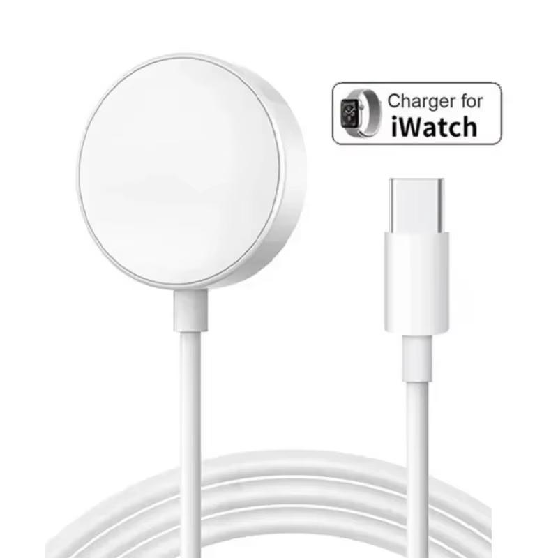 Portable Magnetic Wireless Charger For IWatch Series Ultra 2/10/9/8/7/6/SE/SE/5/4/3/2 Charging Cable For IWatch Charging