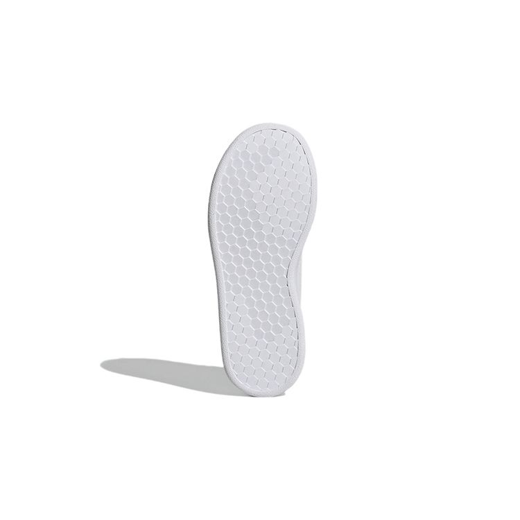 Adidas Neo Advantage Comfortable Versatile Durable Low-Top Kids Skate Shoes Kids Sneakers White Green GY6995