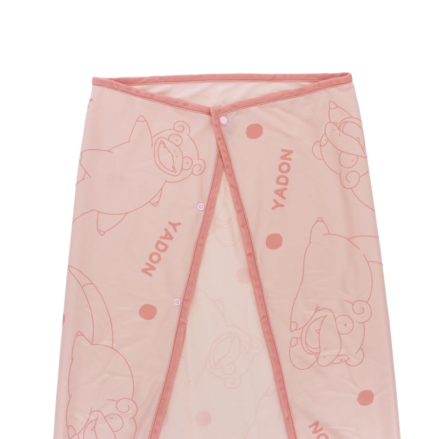 Travel Packable Blanket Gowell Travel Name Travel Convenient Travel Travel Accessories Pokémon Tag, Tag, Tag, Goods, (Pink (Slowpoke))