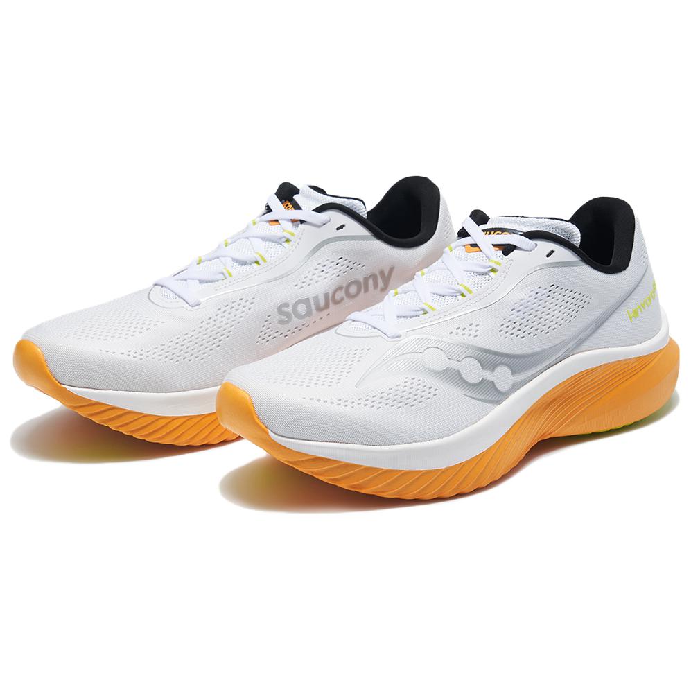 Saucony Kinvara 15 Soft Comfortable Breathable Responsive Low-Top Casual Running Shoes Men sneakers White S20967-600