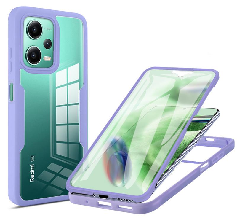Shockproof 360 Full Cover For Xiaomi Poco X5 Pro 5G Clear PC With Screen Protection Case For Poko Little X5 X 5 Pro X5pro Funda