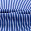 Men's Premium Non-Iron Pure Cotton Long Sleeve Formal Shirt with Spread Collar, No Pocket Plaid Striped for Business Casual Wear