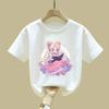 Maglietta Sailor Moon Bambini Ragazza Ragazzo Vestiti Estivi Neonato Cotone Magliette Stampa Manica Corta Top Bambini Toddler Anime Magliette Regalo