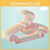 Newborn Clothes Hanger With Plastic Material And Decorative Bow For Baby Room