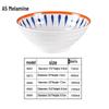 Dianne A5 Melamine Noodle & Soup Bowls