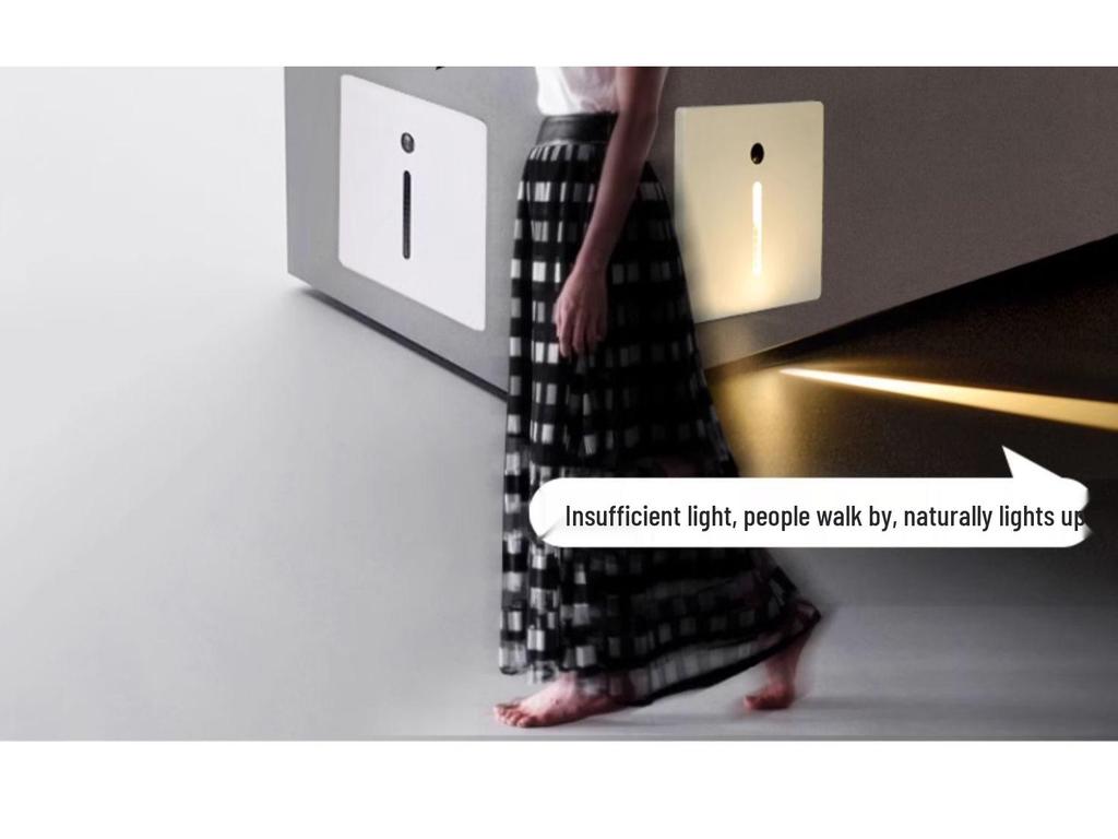 Type 86 Motion Sensor Stair Light for Home & Hotel Corridors