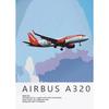 Airbus A320 A380 A350 A319 Aviation Aircraft Posters and Prints Canvas Painting Wall Art Picture for Living Room Home ation