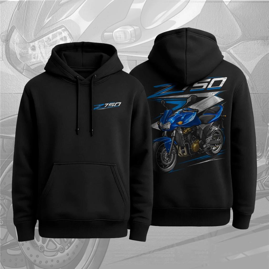 Kawasaki Z750 2004-2006 Motorcycle Hoodie for Riders