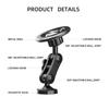 Adjustable Gym Phone Bracket 360 Degree Rotation Magnetic Rack Phone Stand  Metal