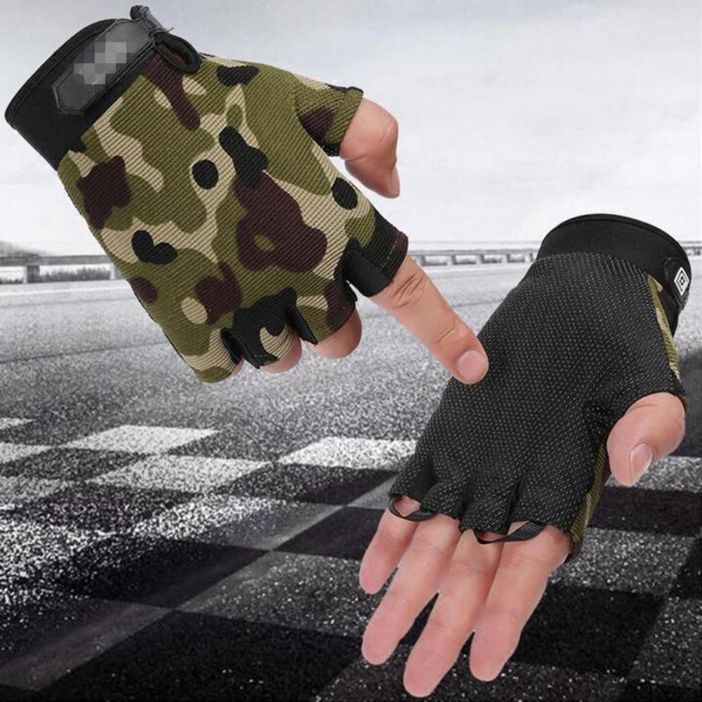 Breathable cycling men's fitness outdoor women's gloves