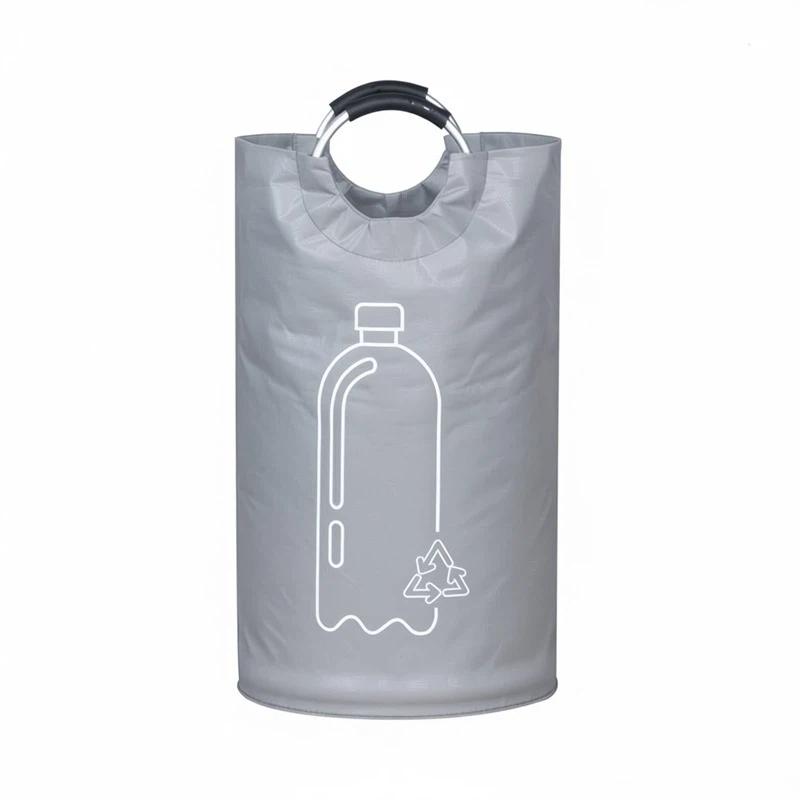 Organizzatore per Bottiglie da 82L con Manico in Alluminio Cesto Spazioso per un Efficace Stoccaggio Domestico