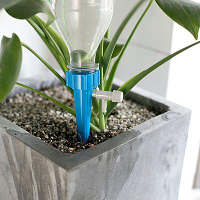 2 Stück Tropfbewässerung, automatisch, wassersparend, mit Schalter, verstellbare Blumenbewässerungsspitzen, Haushaltsbedarf