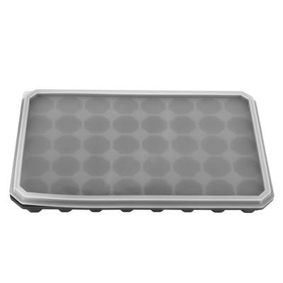 40 přihrádek Silikonová forma na ledové kostky Forma DIY Výrobník ledu s odnímatelným víkem Kuchyň