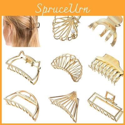Einzigartige Damen-Haaraccessoires Trendige Metall-Haarklammern Für Vielseitiges Styling