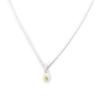 Altesse [L2946] - Collier Argent 'Scarlett' jaune topaze