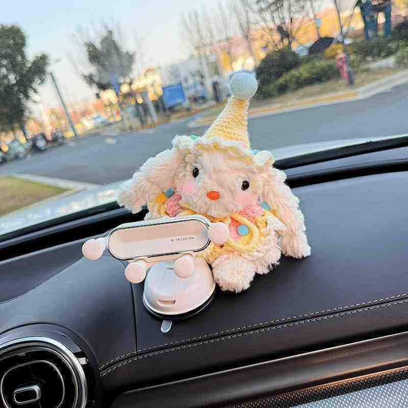 2026 Car Phone Holder with Suction Cup for Dashboard or Console, Designed for Girls