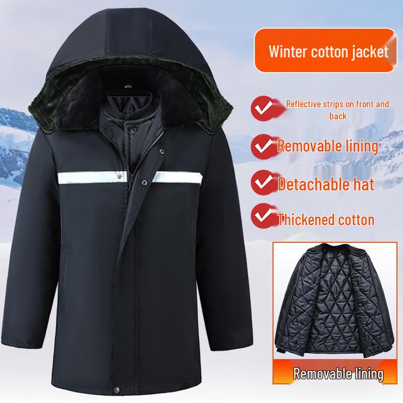 Miling Unisex Winter Waterproof Detachable Jacket 2XL