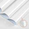 PVC Pearl Film Waterproof Wallpaper Room DIY Self-adhesive Black/White Wardrobe Kitchen High Gloss Paste Furniture Wall Stickers