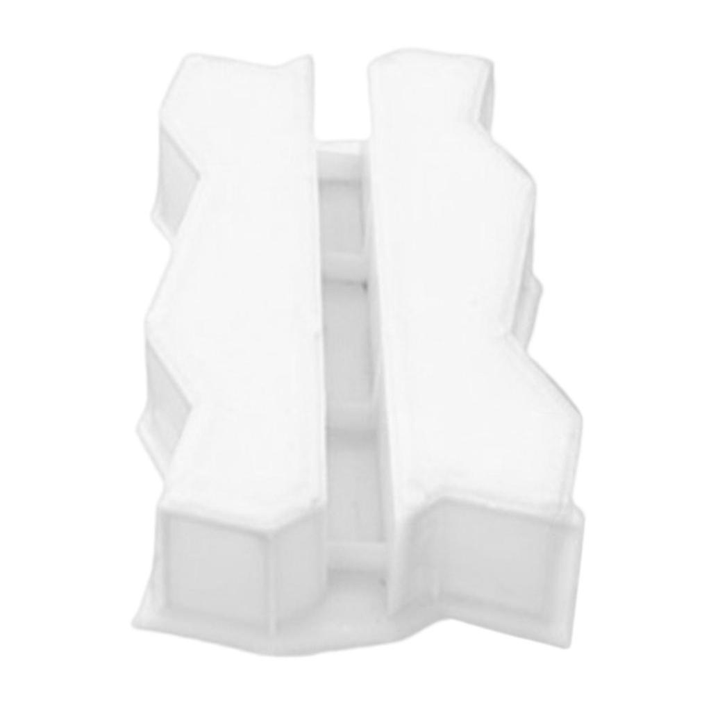 Reusable Border Mould Wall Brick Casting Tool Edge Border Maker Paving Mould Fence Mould for Fence Walkway Backyard Road Decor
