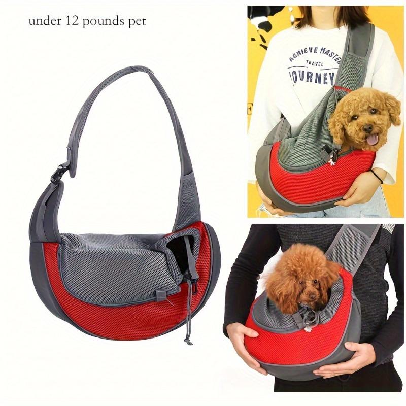 [Portable Pet Backpack] Portable Pet Backpack for Cats and Puppies | Small Size, Adjustable Shoulder Straps, Zippers & Ventilation Holes