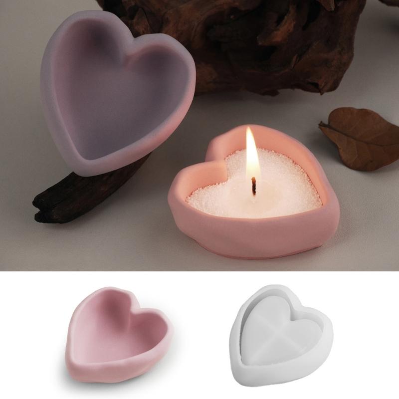 Multipurpose Heart Silicone Mould for Art Crafting Unique Jewelry Storage Trays Gifts