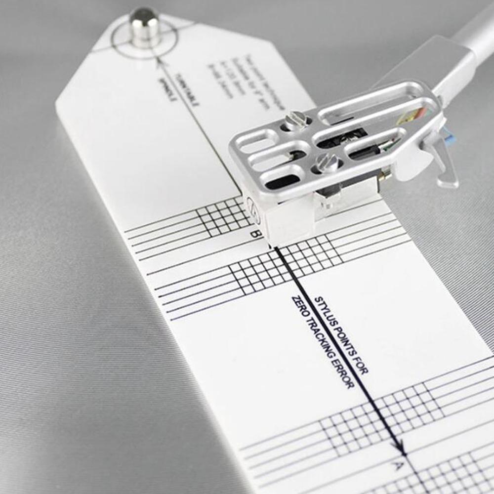 Adjustment Tool Cartridge Alignment Tool Stylus Alignment Protractor for Record Players