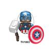 Blind Box Anime Super Cartoon TV Movies Heroes Assembly Building Blocks Kid MINI Brick Toy Collection Gift Christmas Gift TV6220