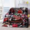 Arsenal Personalized Name Blanket Cozy Customizable Blanket Comfortable Suitable for Chair Sofa Living Room Bed Ideal for All Seasons