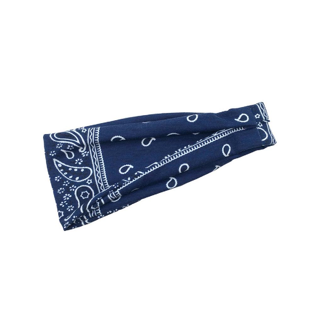 Boho Headbands Paisley Hair Bands Knoted Turban Headband Stretch Twist Head Wraps Stripe Cloth Head Bands for Women and Girls
