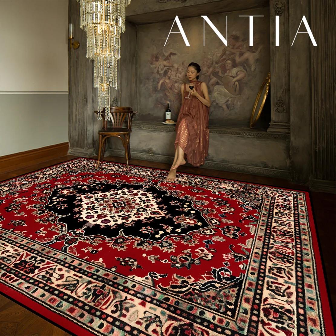 

Персидский стиль большой ковер для гостиной моющийся декор комнаты домашний коврик роскошный мягкий коврик для гостиной нескользящий коврик у кровати в спальне 60x90cm 23.6x35.4in