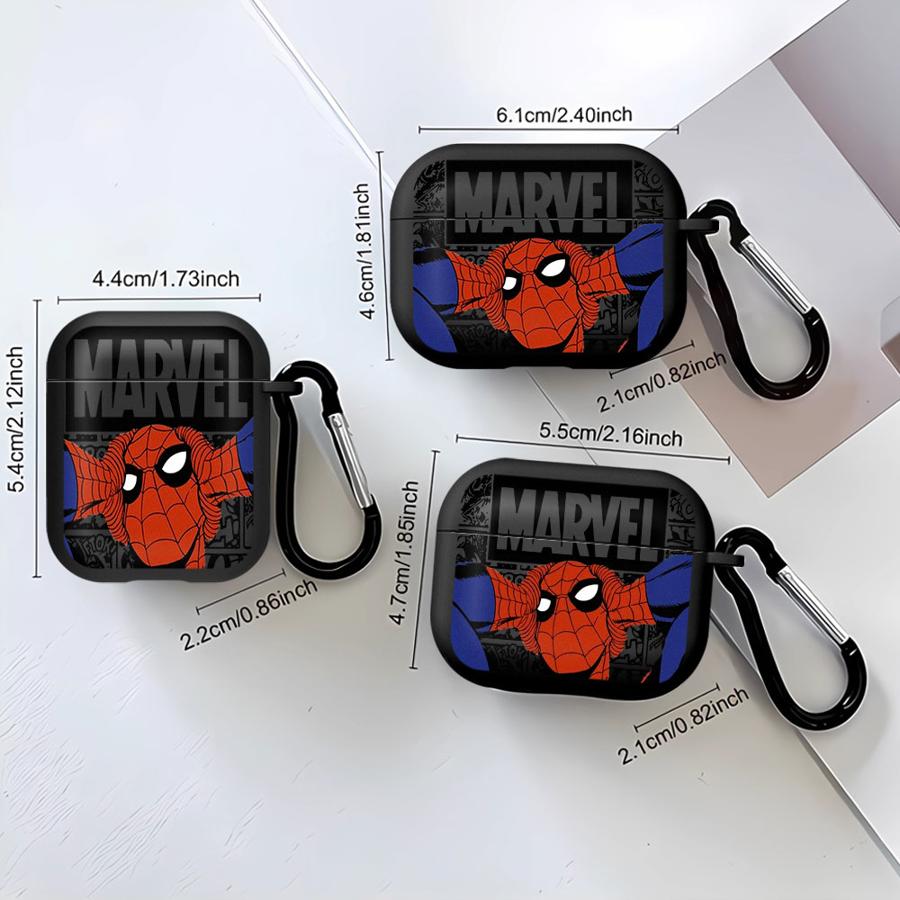 Marvel Spider Man Pouzdro Pro Airpods Pro3 Pro 1 4 3 Pro2 2 Měkké Kryty Pouzder Na Sluchátka