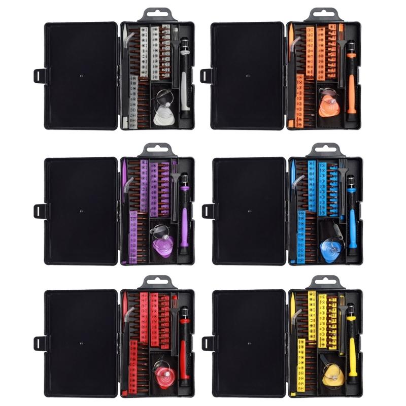 Pack of 49 Practical Miniature Screwdriver Set Hand Tool Screwdriver Set For Comprehensive Device And Appliance Care