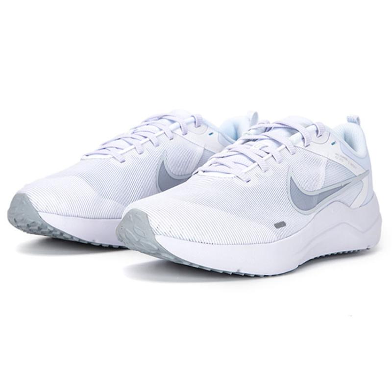 Nike Downshifter 12 Abrasion Resistant Low top Casual Running Shoes Men's White  DD9293-100