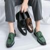 New Men Fashion Tassel Shoes British Business Office High Quality Le Fu Shoes Gentlemen's Banquet Shoes 38-46 Men Shoes