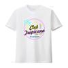 Club Tropicana Neon Design T Shirt Tropical Vibes with Palm Tree Sun Free Drinks Fun and Sunshine  vintage Washed