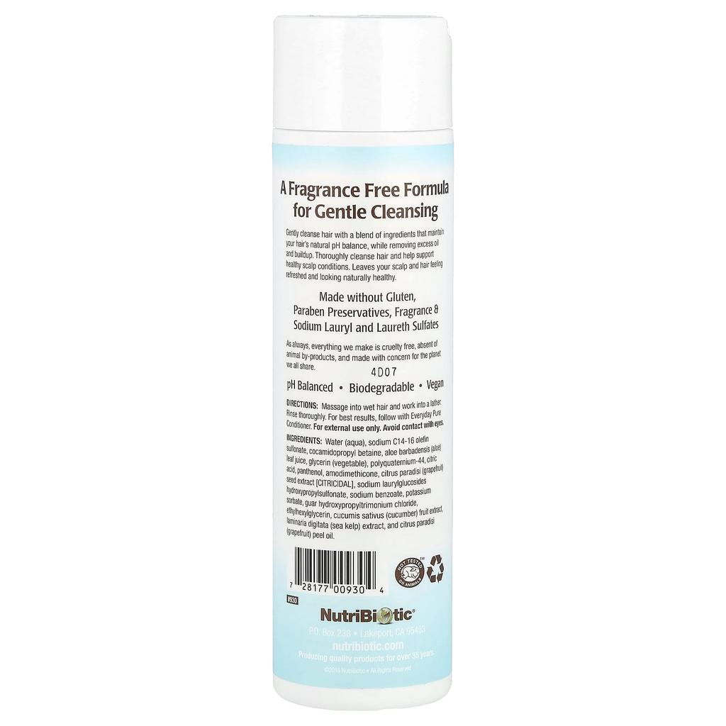 Everyday Pure Shampoo, Fragrance Free, 296 Ml (10 Fl Oz)