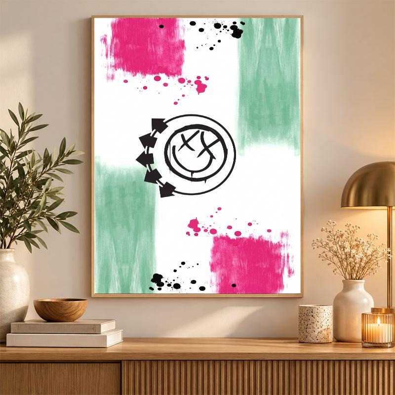 Blink-182 Diamond Painting Kit 5D Full Drill DIY Diamond Mosaic Wall Art Home Decor